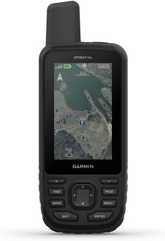 Garmin GPSMAP 66s, Handheld Hiking GPS with 3" Color Display and GPS/GLONASS/Galileo Support (Renewed) in Saudi Arabia