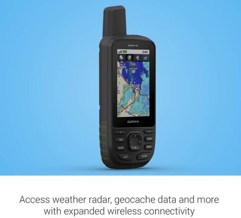 Garmin GPSMAP 66s, Handheld Hiking GPS with 3" Color Display and GPS/GLONASS/Galileo Support (Renewed) in Saudi Arabia
