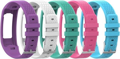 QGHXO Band for Garmin Vivofit 1 / Vivofit2, Soft Silicone Replacement Watch Band Strap for Garmin Vivofit 1 / Vivofit 2 Activity Tracker, Small, Large, Ten Colors in Kuwait