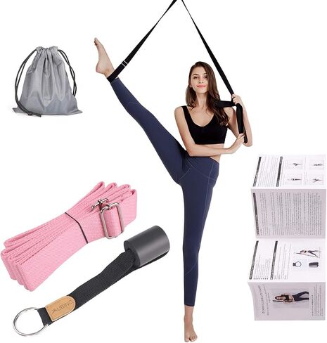 UBING Leg Stretcher, Door Flexibility Trainer, Over The Door Strech Strap for Flexibility, Splits Trainer for Dance Ballet Cheer Gymnastics Taekwondo Stretching in Saudi Arabia