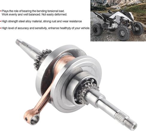 مجموعة العمود المرفقي من Keenso، مجموعة قضيب توصيل العمود المرفقي من سبائك الصلب لـ GY6 50 60 CC Go Karts Scooters ATV UTV دراجات نارية أعمدة مرفقية in Kuwait