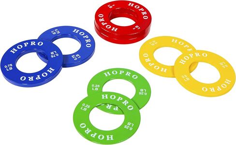 Olympic Fractional Plates Change Plates Pair of Each 1/4, 1/2, 3/4, 1, 1.25, 2.5 and 5LB Weights in Saudi Arabia