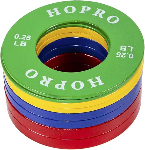 Olympic Fractional Plates Change Plates Pair of Each 1/4, 1/2, 3/4, 1, 1.25, 2.5 and 5LB Weights in Saudi Arabia