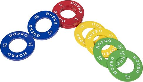 Olympic Fractional Plates Change Plates Pair of Each 1/4, 1/2, 3/4, 1, 1.25, 2.5 and 5LB Weights in Saudi Arabia