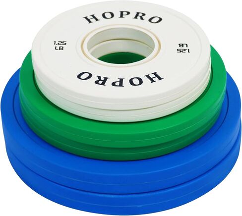 Olympic Fractional Plates Change Plates Pair of Each 1/4, 1/2, 3/4, 1, 1.25, 2.5 and 5LB Weights in Saudi Arabia