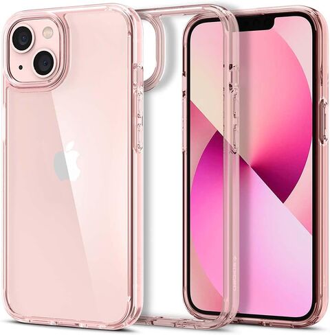 Spigen Ultra Hybrid [Anti-Yellowing Technology] Designed for iPhone 13 Case (2021) - Crystal Clear in Kuwait