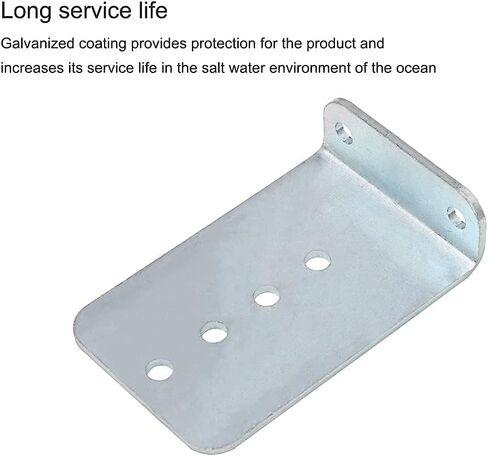 طقم دعامة بطابقين لمقطورة القارب من أوسيمار مقاس 8 بوصات من النوع L المجلفن يناسب 3 × 3 أعضاء متقاطعة (8 عبوات) in Kuwait