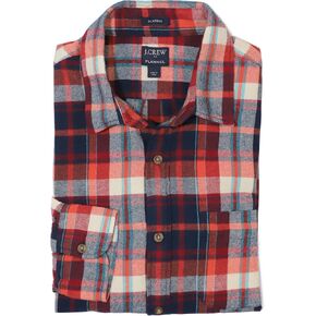 J.Crew Mercantile Men's Classic Fit Long-Sleeve Flannel Plaid Shirt