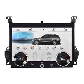 10.4 Inch AC Panel LCD Climate Touch Screen for Land Rover Range Rover Sport L494 2013-2017 Air Condition Board Temperature HVAC Control All Terrain Display Plug and Play
