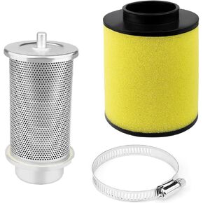 17254-HM8-000 Air Filter And 17211-HN6-000 Air Filter Guide Cleaner Body For Honda TRX250 TRX250X TRX250TE TRX250TM TRX250EX Recon 250 Sportrax 250 2001-2023
