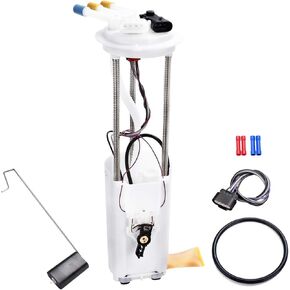 Fuel Pump Assembly w/Sensor Replace# E3952M Compatible with 1997 1998 1999 2000 2001 2002 Chevy S10 V6 4.3L & GMC Sonoma V6 4.3L; 1997 1998 1999 2000 Isuzu Hombre V6 4.3L