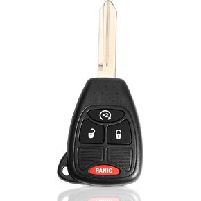 VOFONO Remote Key Fob Fit for 07-18 Jeep Wrangler, 07-18 Jeep Compass, 07-09 Dodge Ram, 07-09 Dodge Durango, 07-12 Dodge Caliber, 07-11 Dodge Nitro, 08-11 Dodge Dakota FCC ID: OHT692713AA