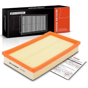 A-Premium Engine Air Filter Compatible with Jaguar XJ8, XJR, Vanden Plas 1998-2003, XK8 1997-2006, XKR 2000-2006