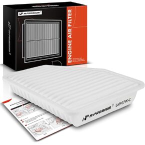 A-Premium Engine Air Filter Compatible with Lexus GS300 2006-2006 3.0L, GS430 2001-2005 4.3L, GS450h 2007-2011 3.5L, SC430 2002-2010 4.3L, Replace# 1780150060