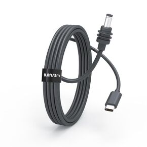 Starlink Mini 3-in-1 DC Power Cable Cigarette Lighter 16.4FT,12V-24V DC Safety Power Cord with USB,Type-C Port for Starlink Mini Waterproof Cigarette Lighter Charger (16.4 FT/5 M)