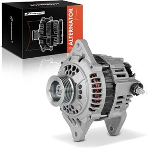 A-Premium Alternator Compatible with Subaru Outback 2000-2002, Legacy 2000-2002, 2.5L, Automatic Transmission, 12V 90A 5-Groove Pulley Clockwise, Replace# LR190742, LR190742R