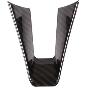 Carbon Fiber Style Central Control Decoration Strip Trim 1 PCS for Alfa Romeo Giulia Stelvio 2017-2019 Car Accessory