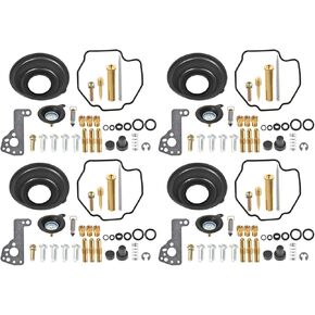 4 Carburetor Carb Repair Kits Replacement for Yamaha Vmax V-MAX 1200 VMX1200