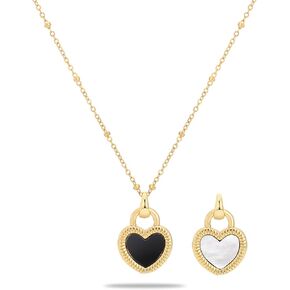 Milan Chiva Gold Pendant Necklace for Women 14K Dainty Charm Statement Chain Jewelry