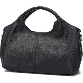 Genuine Leather Hobo Tote Bag Purses for Women