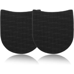 2Psc Shoe Repair Rubber Heel Replacement Anti-Slip Shoe Heel Pads Shoe Repair Rubber Heels 3.5mm Thickness Cushion Protector Shoe Patches for Holes Shoe Grip Sticker for Sneaker Leather Shoe High Heel