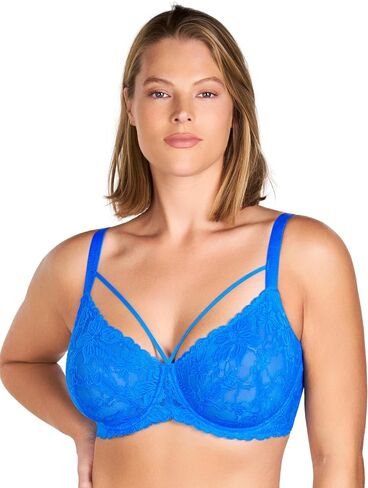HSIA Minimizer Bras for Women Full Coverage, Unlined Lace Sexy Plus Size Underwire Bra for Large Breasts, Dusty Coral 36DD in Saudi Arabia
