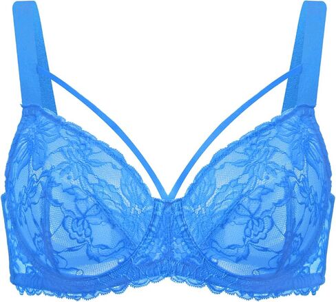 HSIA Minimizer Bras for Women Full Coverage, Unlined Lace Sexy Plus Size Underwire Bra for Large Breasts, Dusty Coral 36DD in Saudi Arabia
