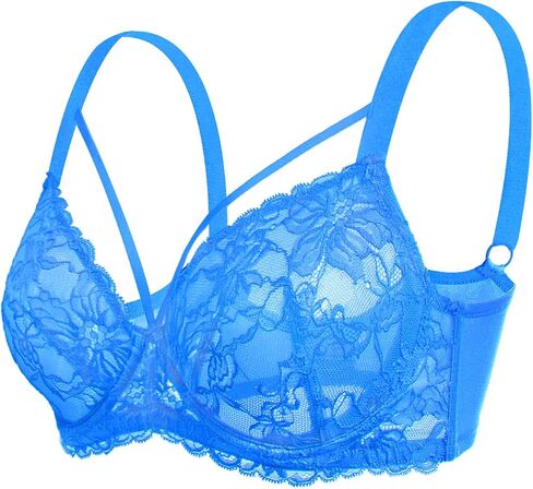HSIA Minimizer Bras for Women Full Coverage, Unlined Lace Sexy Plus Size Underwire Bra for Large Breasts, Dusty Coral 36DD in Saudi Arabia