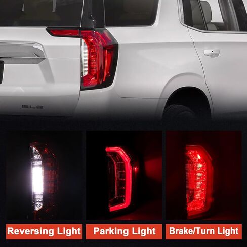 Tail Light Compatible With 2021 2022 2023 GMC Yukon/Yuon XL Outter Right Passenger Side Replace:84816393 in Saudi Arabia