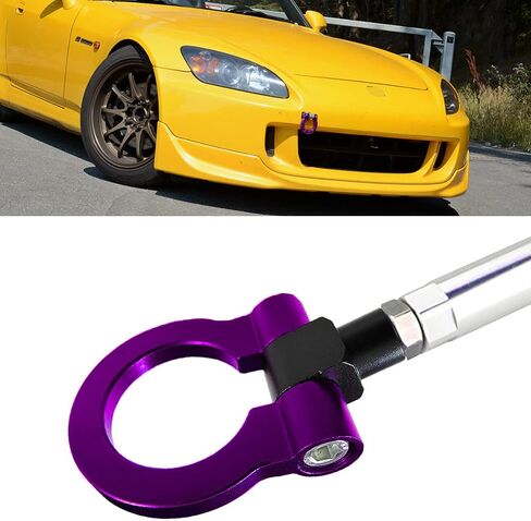 Xotic Tech JDM Sport Track Racing Style CNC الألومنيوم المسمار على المصد الأمامي متوافق مع Honda S2000 2002-2009 & Fit 2006-2008 أو Acura TL 2004-2008 (أحمر) in Kuwait