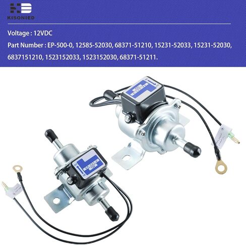 12585-52030 مضخة الوقود الكهربائية 12585-52031 68371-51210 035000-0460 EP-500-0 15231-52030 15231-52033 لمحرك كوبوتا 05 سلسلة D905 D1005 D1105 V1205 V1305 V1505 V1902 12VDC in Kuwait