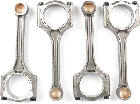 Pistons & Connecting Rod Fits for 2011-2019 Hyundai-Sonata, for Kia-Sorento Optima 2.4L Engine,Replace OE 23040-2G200 23410-25201 23040-25200 23510-2GGA0 in Saudi Arabia