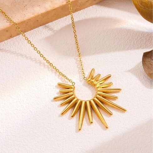 SOCICO 18K Gold Heart Pendant Necklaces for Women Cross Faith Pendant Necklaces Sun Necklace Cute Boho Tiny Evil Eye Lucky Protection Jewelry Gift Christmas Gifts Birthday Gifts for Women Jewelry in Saudi Arabia
