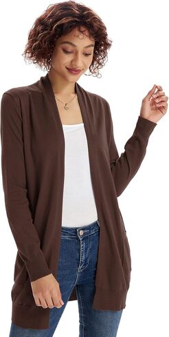 GRACE KARIN Women Lightweight Cardigan Sweaters with Pocket Long Sleeve Shrugs in Kuwait