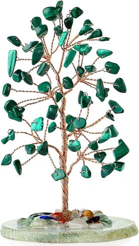 DUQGUHO Crystal Tree Amethyst Crystal with Natural Quartz Amethyst Stone Base Crystal Tree for Decor Reiki Luck Crystal Spiritual Gifts in Saudi Arabia