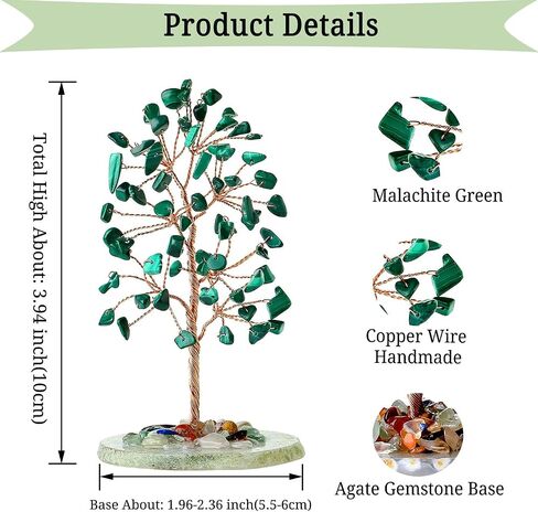 DUQGUHO Crystal Tree Amethyst Crystal with Natural Quartz Amethyst Stone Base Crystal Tree for Decor Reiki Luck Crystal Spiritual Gifts in Saudi Arabia