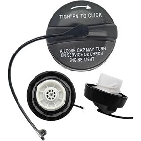 Gas Fuel Cap 52030377AB Compatible with 2003-2018 Jeep Wrangler JK, 2003-2006 Wrangler TJ, Liberty, Cherokee, Compass, Commander,Grand Cherokee & Dodge Ram 1500