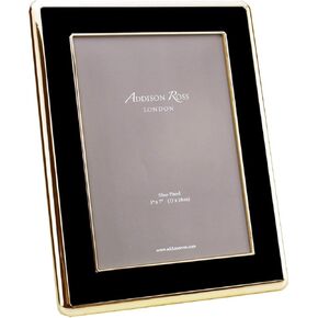Addison Ross 5x7 The Curve Gold & Black Picture Frame