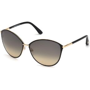 Tom Ford FT0320 Penelope Round Sunglasses for Women + BUNDLE with Designer iWear Eyewear Care Kit