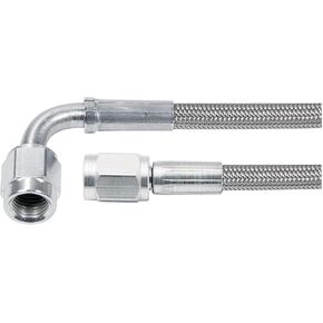 Allstar Performance ALL46304-26 26" #3 Braided Steel Lines With -3 Ends