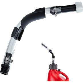 Racing Fuel Hose with Ball Valve Shut Off, 3DSKY Racing Fuel Jug Hose Accessories for Racing Fuel, Hose Racing Fuel Container Fuel Tank with Hose Bender