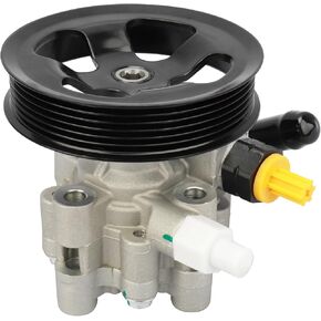 MAYASAF 21-5345 Power Steering Pump with Pulley for Toyota Corolla 2003-2008 / Matrix 2003-2008, for Pontiac Vibe 2003-2008 1.8L Power Assist Pump