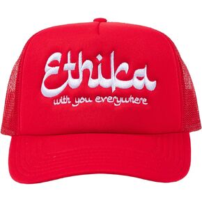Ethika Trucker Hat | World Class -Red-