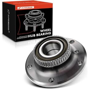 A-Premium Front Wheel Bearing and Hub Assembly with ABS Ring Compatible with BMW 318i 318is 318ti 323Ci 323i 325Ci 325i 325is 328Ci 328i 330Ci 330i 525i 530i 535i 540i 735i 740i Z4