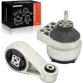 A-Premium Engine Motor Mount and Torque Strut Mount Kit Compatible with Ford Focus 2000 2001 2002 2003 2.0L, DOHC, 2-PC Set, Replace# YS4Z6038BA, 9T1Z6068B