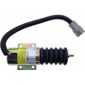Pull Solenoid P613-A1V12 12V 3 Terminals Compatible with Trombetta Engine Throttle Continuous Duty