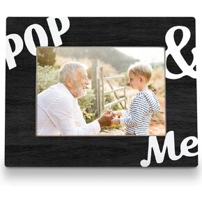 Pop Pop Picture Frame 8x10, Grandpa Picture Frames, Grandpa and Me Picture Frame, Fathers Gifts for Pop Grandpa from Grandkids, Grandpa and Me Picture Frame, Grandpa Photo Frame 5X7