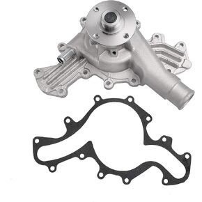 AW4060 Professional Water Pump with Gasket Compatible with 1990-2000 Ford Aerostar Explorer Ranger Mazda Navajo B4000 4.0L