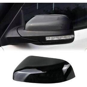 Car Rearview Side Mirror Cover Cap Housing Replacement for Ford Explorer 2016 2017 2018 2019 Black (Right (Passenger) Side)