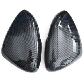 XITER Carbon Fiber Style Rearview Mirror Cover Door Side Moulding Trim Generation For Honda 10Th Accord 2018 2019 2020 2021 2022